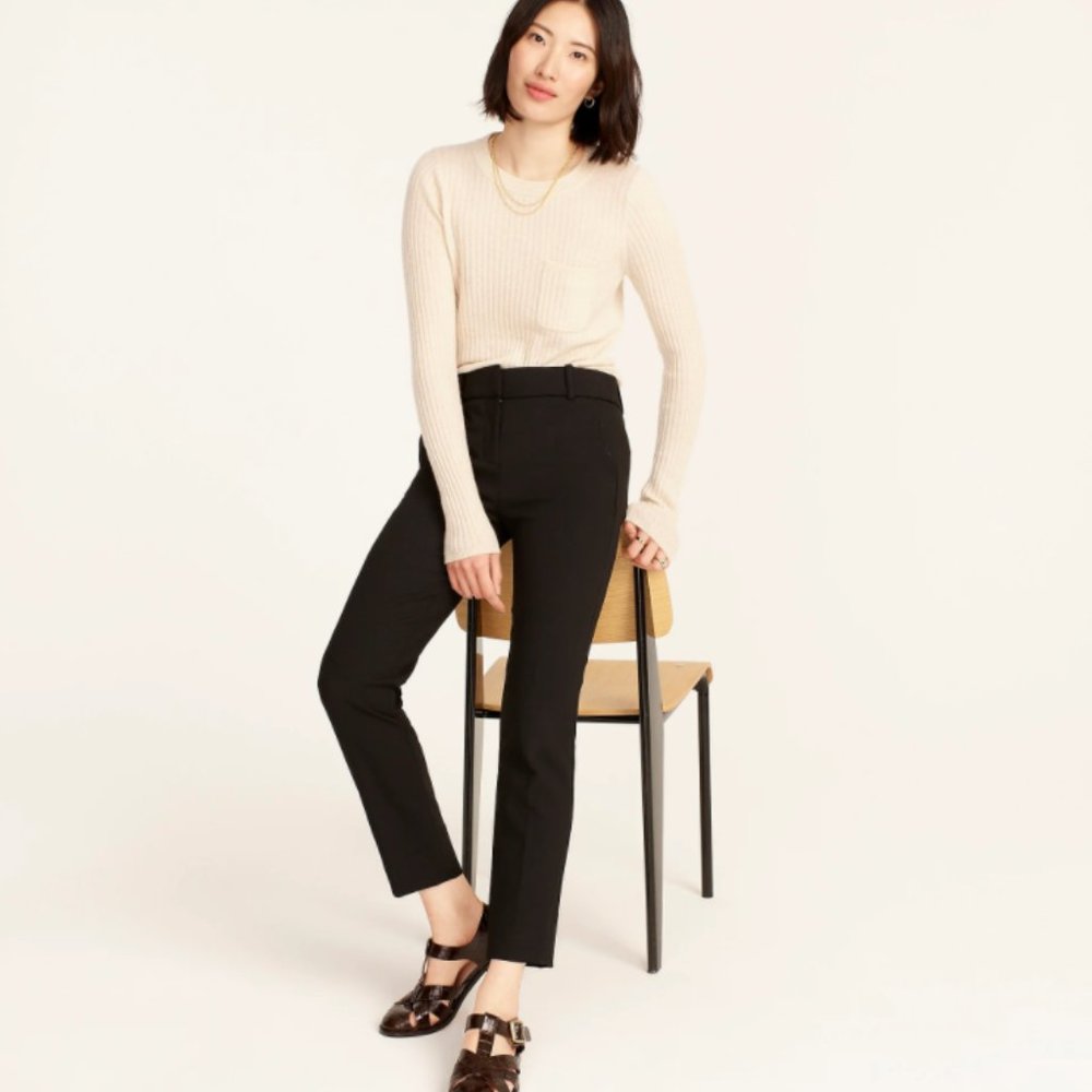 j Crew Cameron black pant